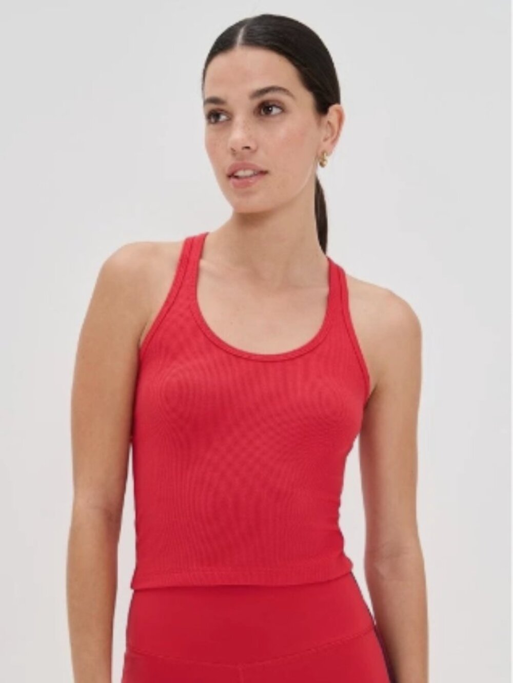 SPLITS59 Ashby Rib Crop Tank Size XS- MSRP $68